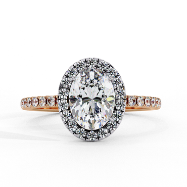 Aurelia Majestique Oval Solitaire Ring