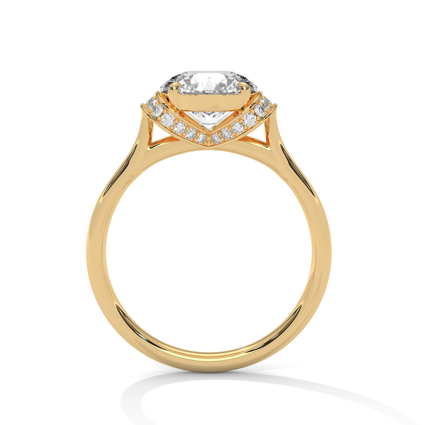 Twilight Gleam Solitaire Ring