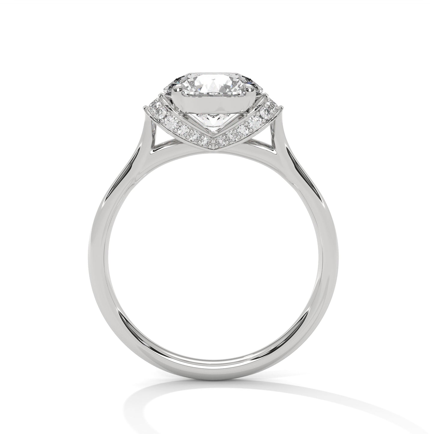 Twilight Gleam Solitaire Ring
