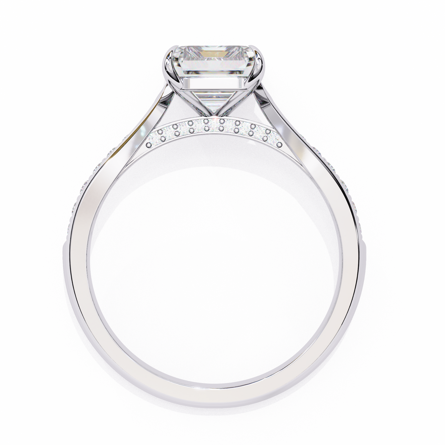 Aurelia Prime Emerald Solitaire Ring