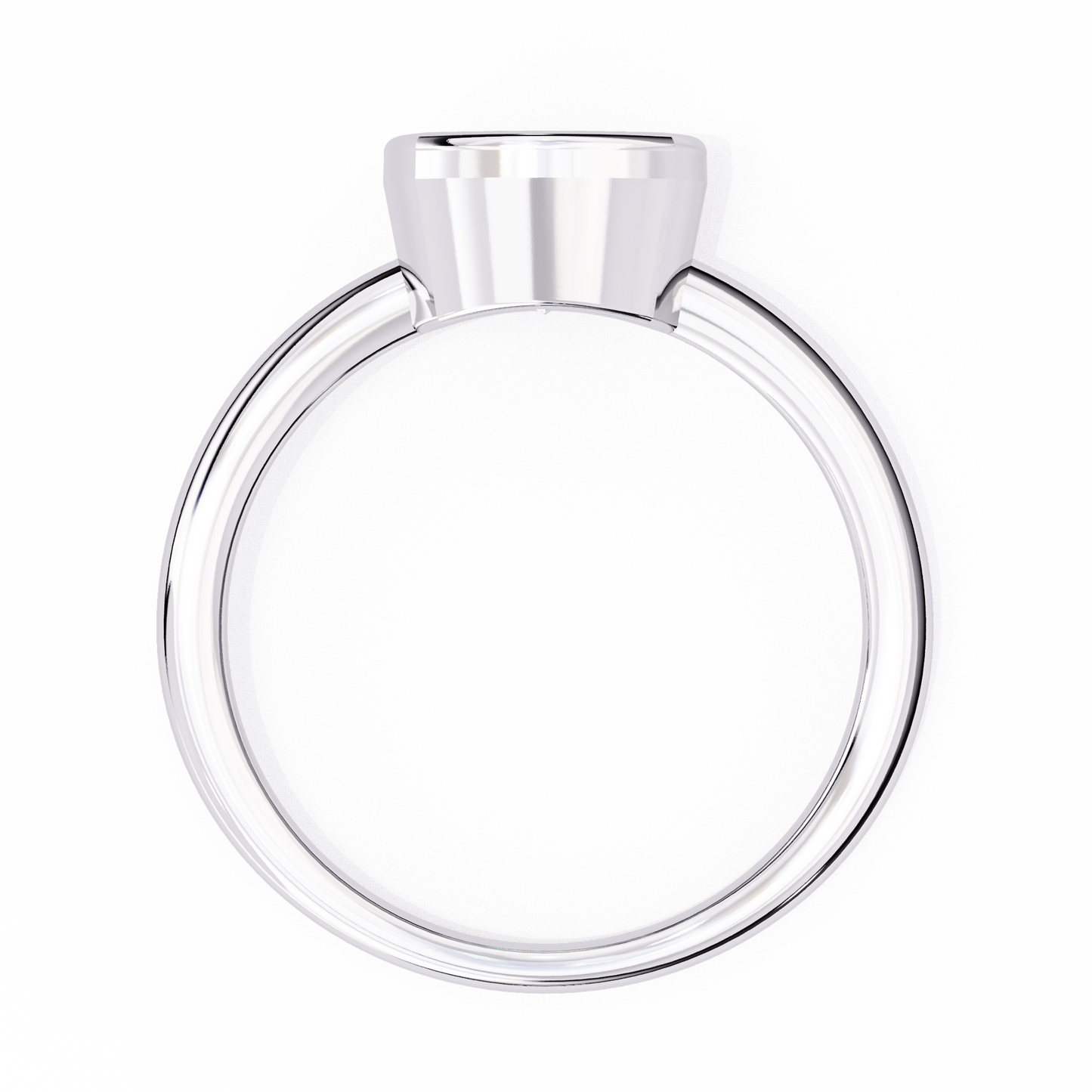 Volare Grazia Cushion Solitaire Ring