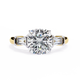 Gioiello Vero Cushion Solitaire Ring