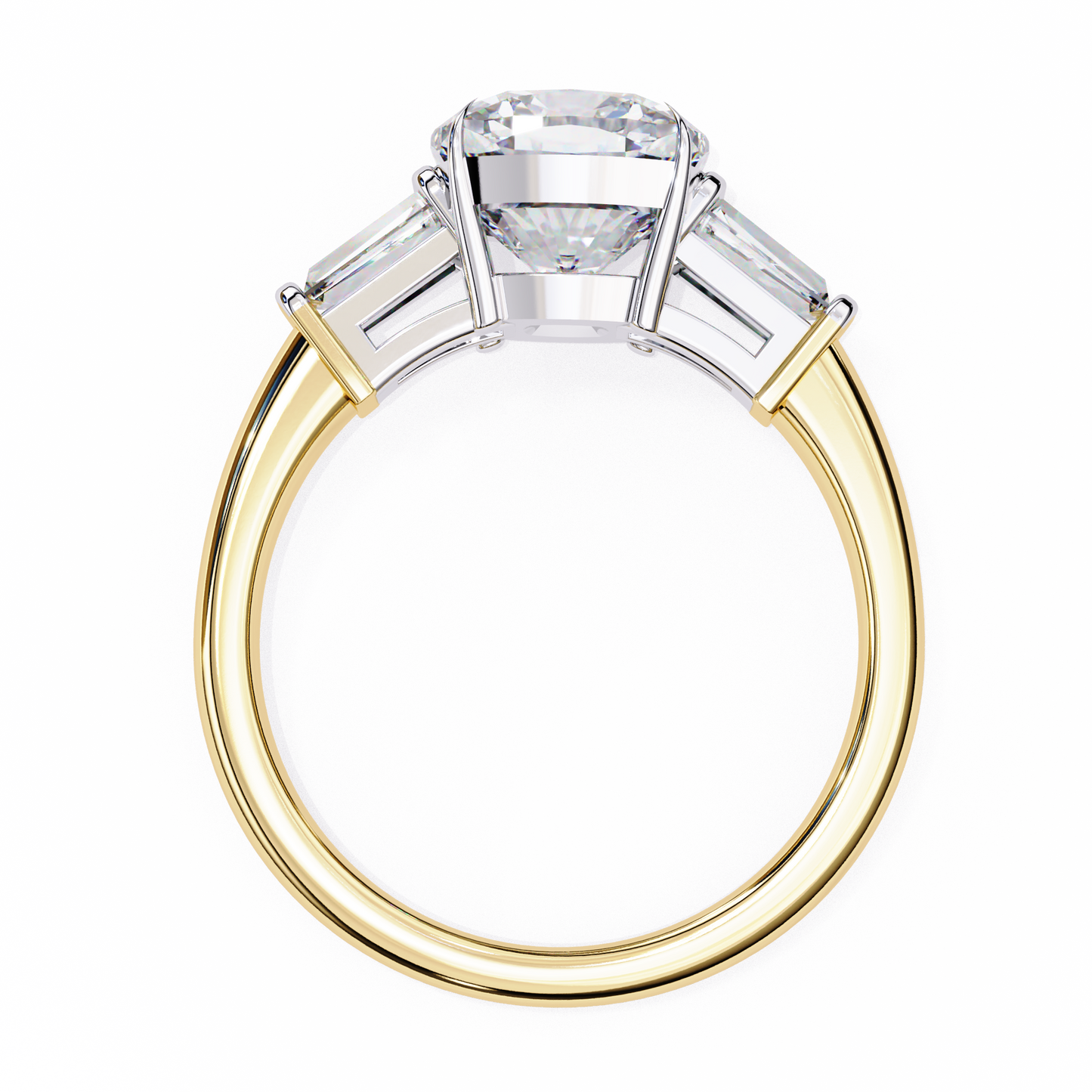 Gioiello Vero Cushion Solitaire Ring