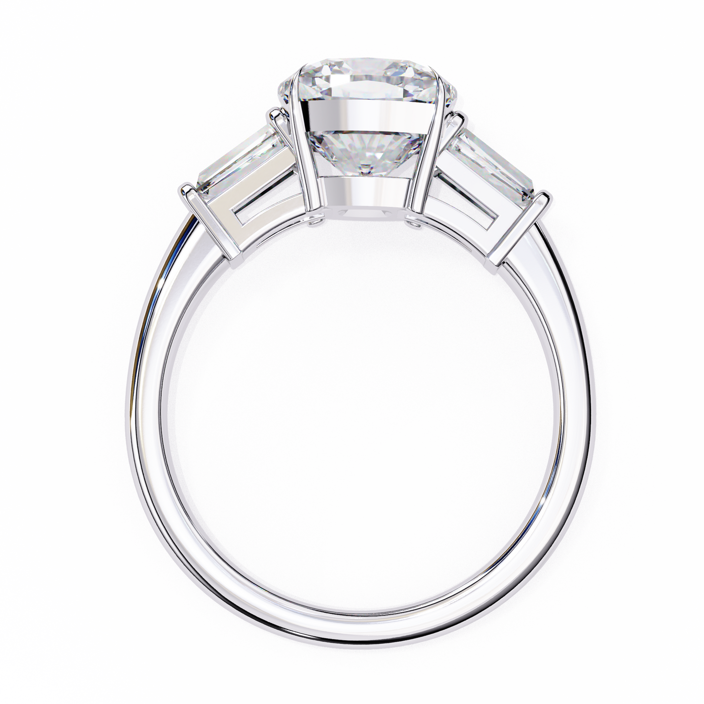 Gioiello Vero Cushion Solitaire Ring