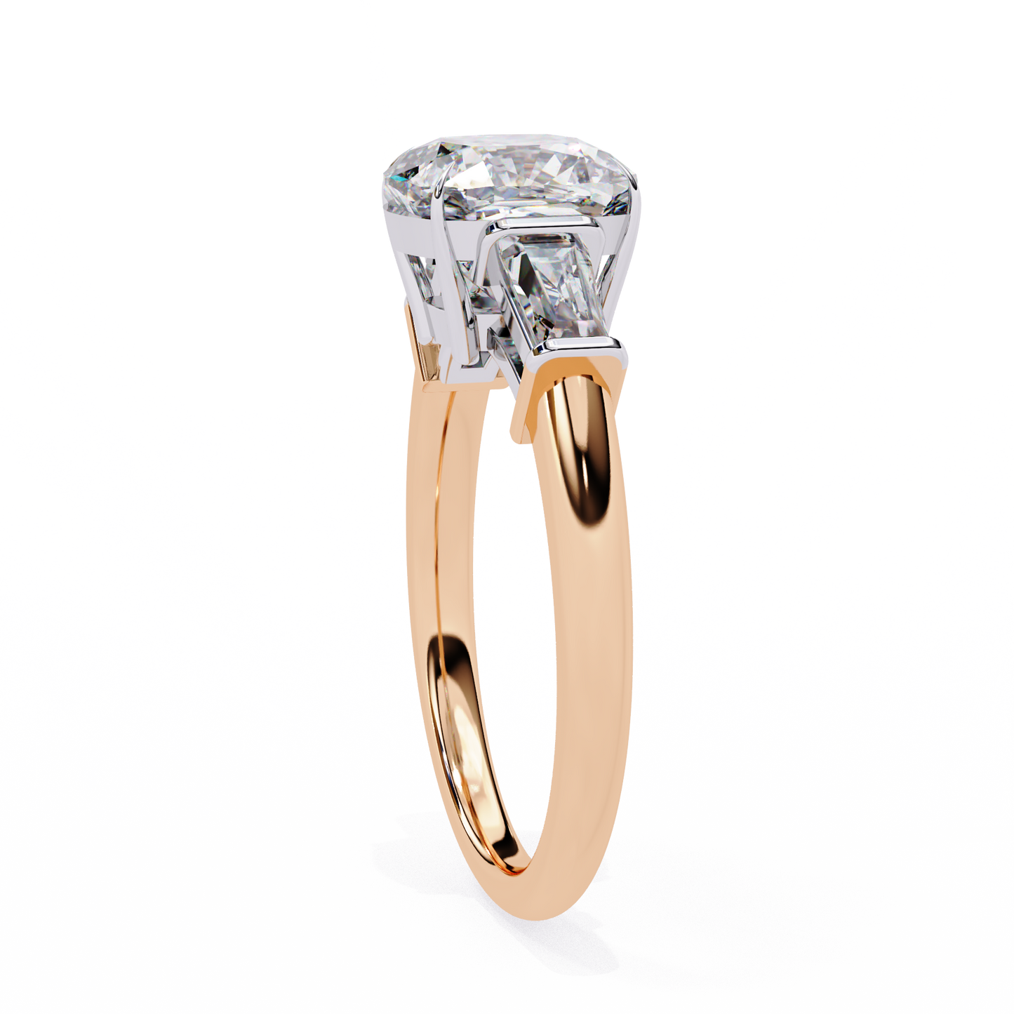 Gioiello Vero Cushion Solitaire Ring