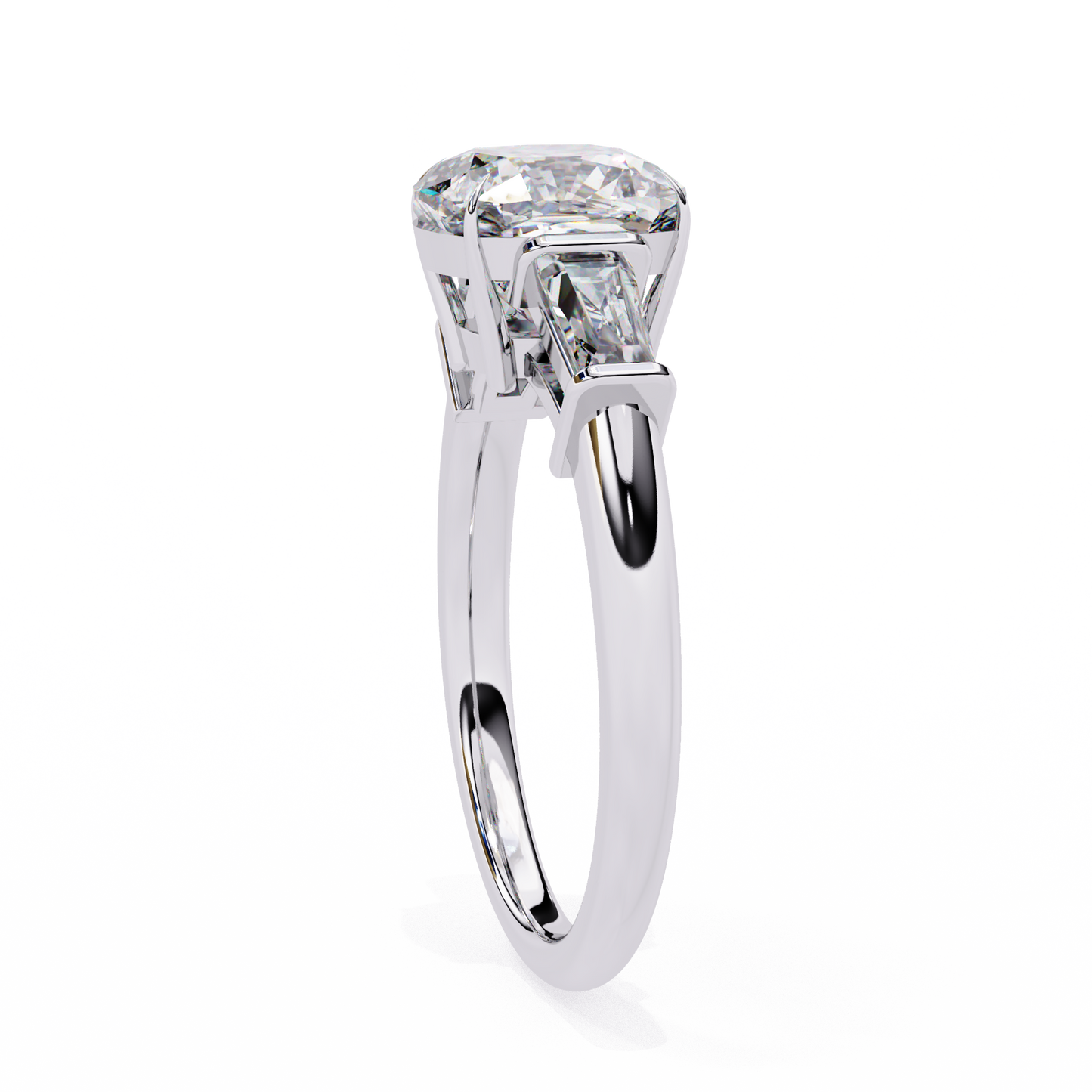 Gioiello Vero Cushion Solitaire Ring