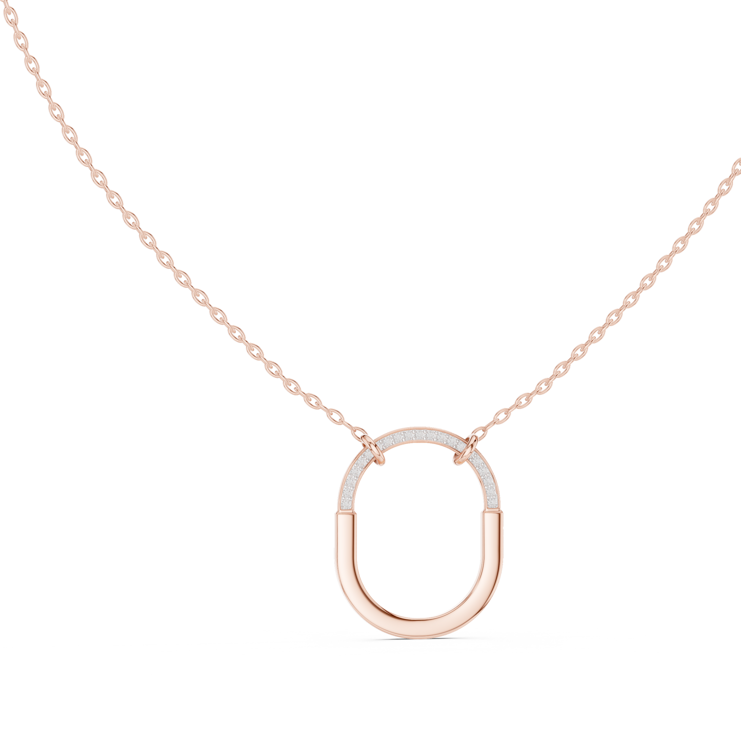 Radiant Charm Diamond Pendant