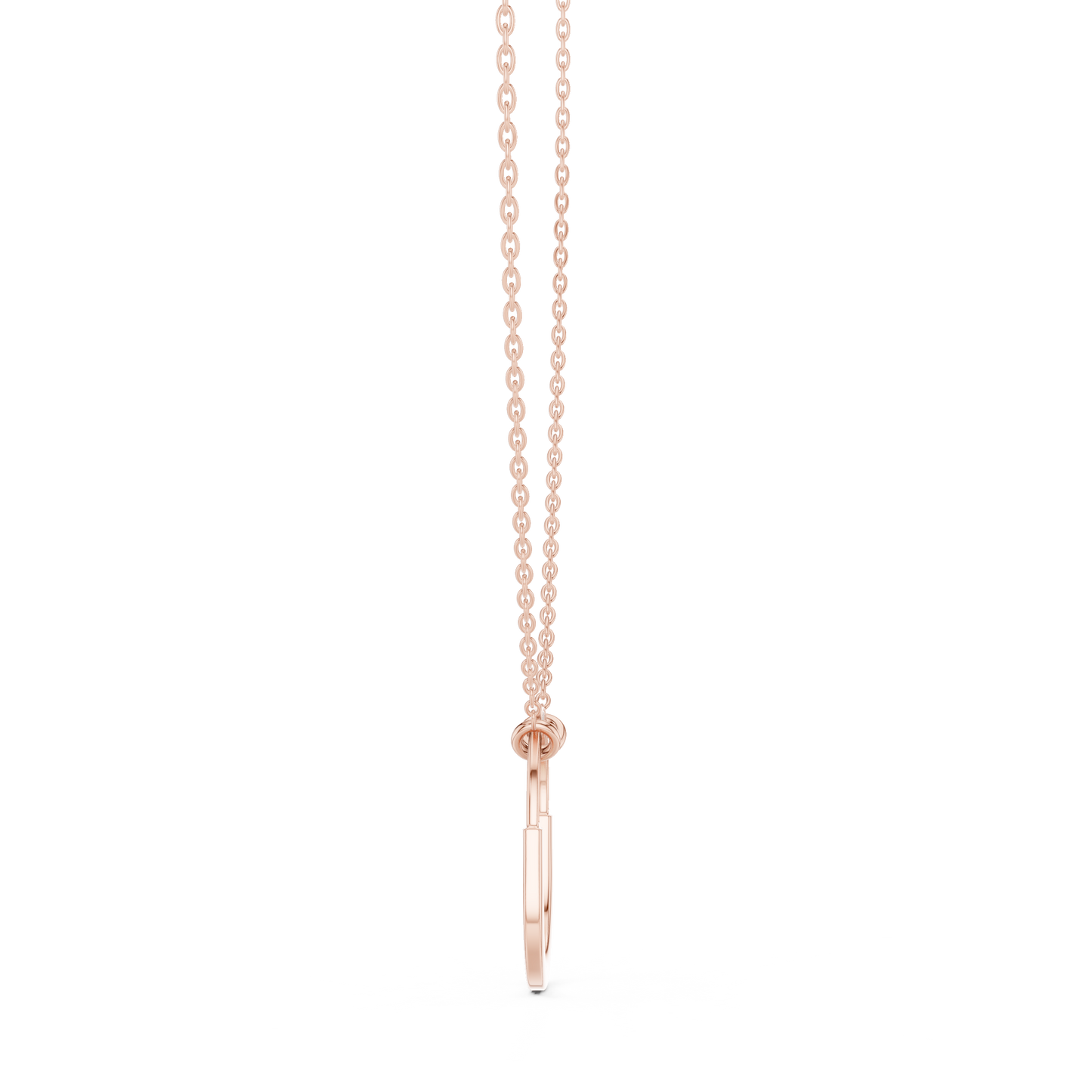 Radiant Charm Diamond Pendant