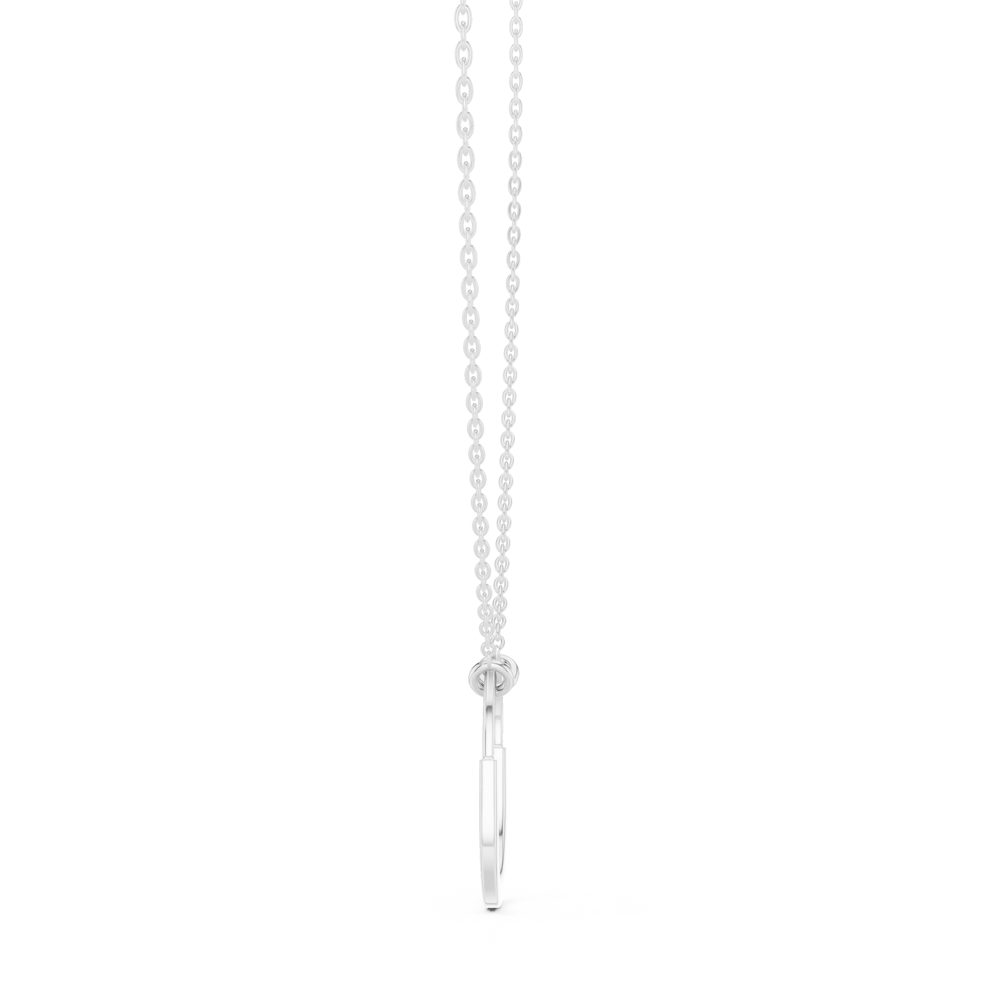 Radiant Charm Diamond Pendant