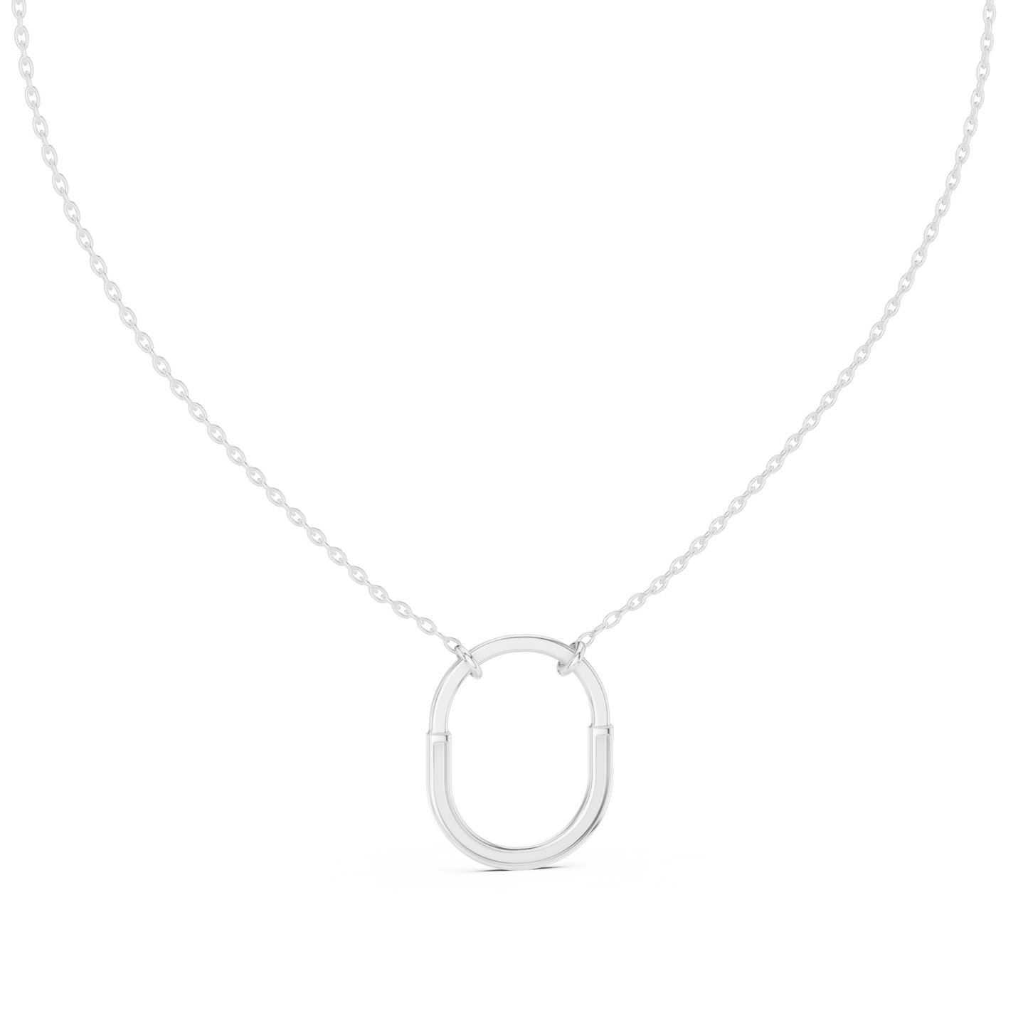 Radiant Charm Diamond Pendant