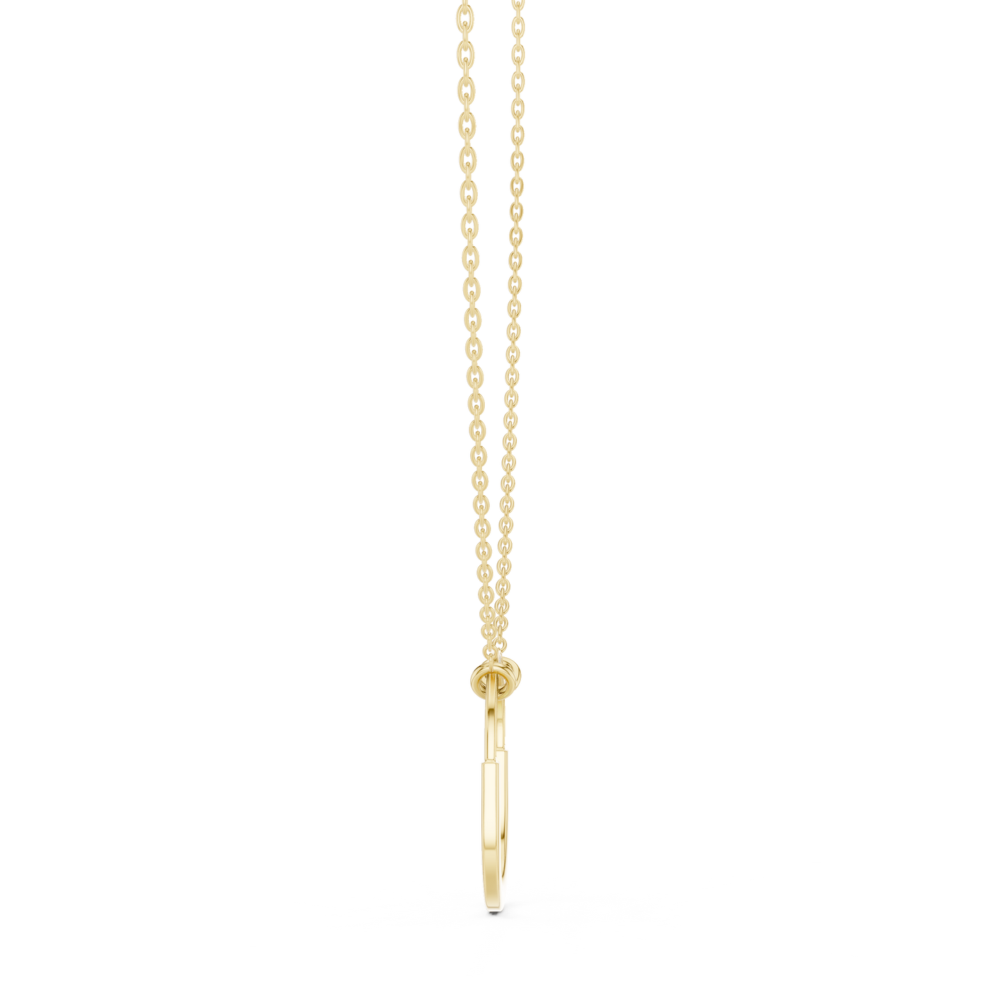 Radiant Charm Diamond Pendant