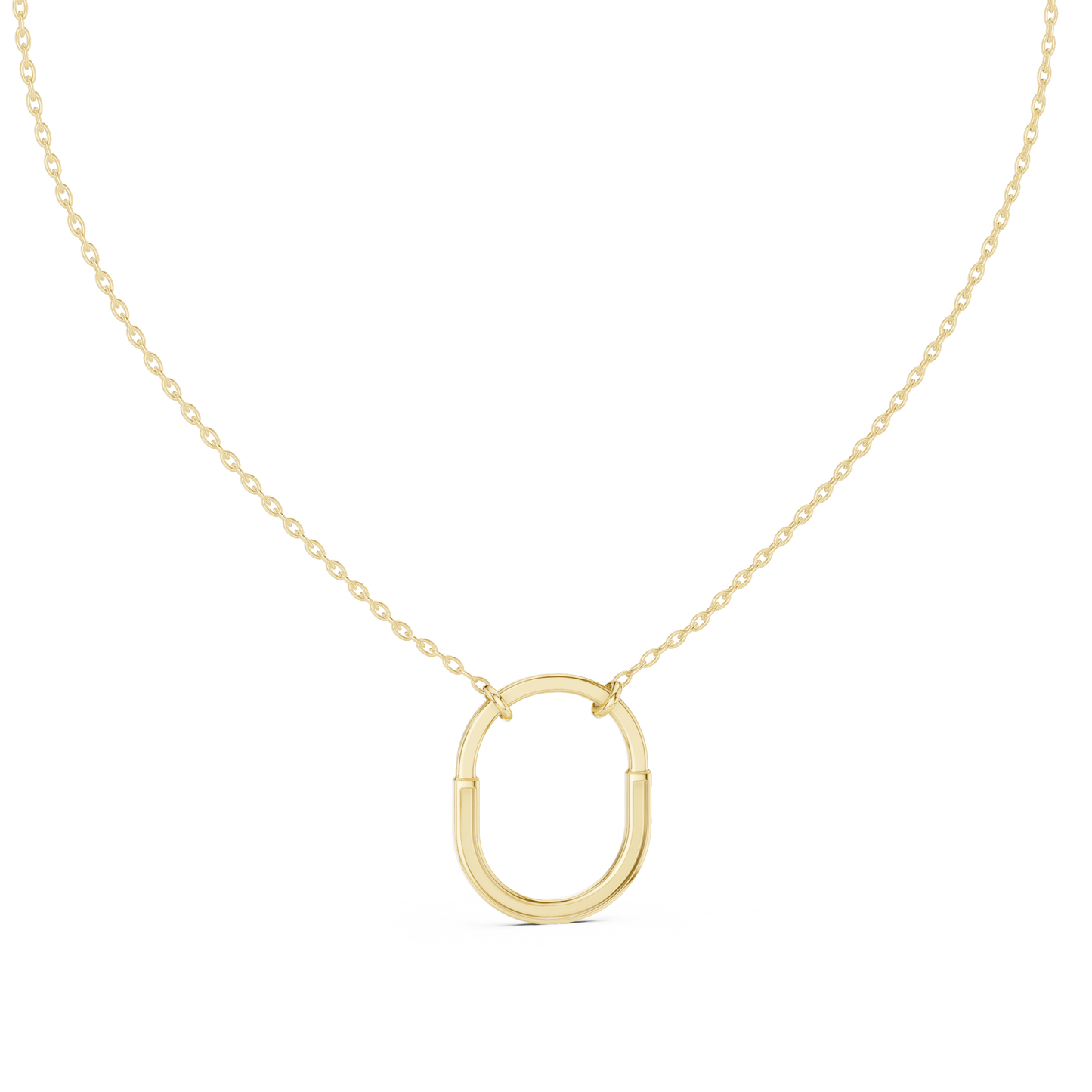 Radiant Charm Diamond Pendant
