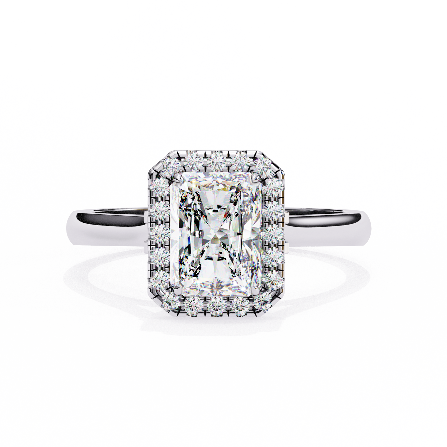 Noche Clara Radiant Solitaire Ring