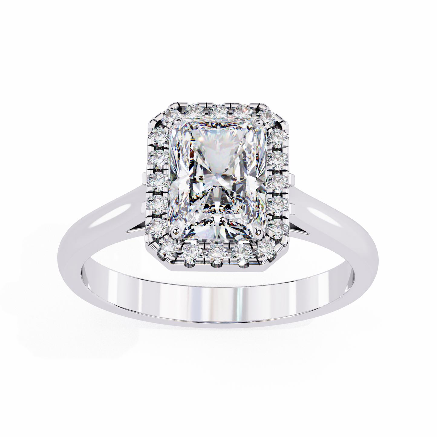 Noche Clara Radiant Solitaire Ring