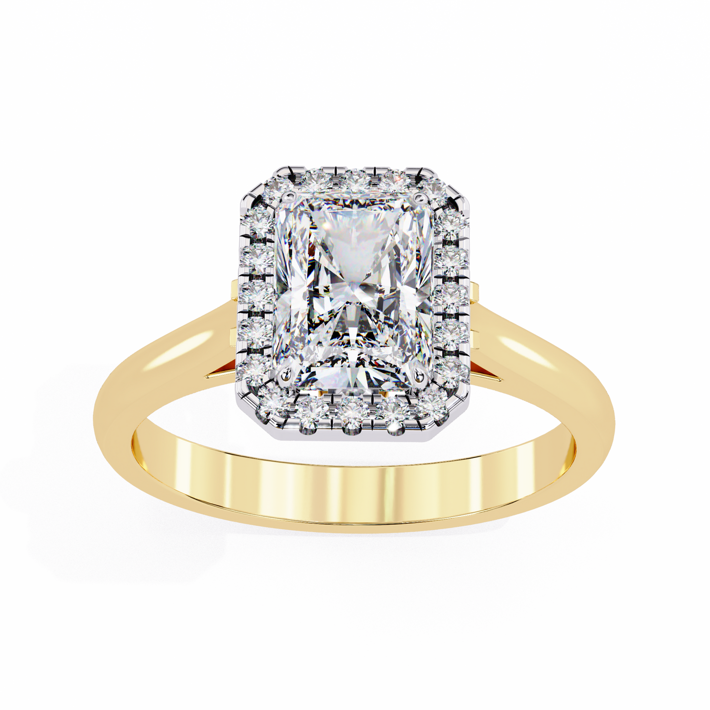 Noche Clara Radiant Solitaire Ring