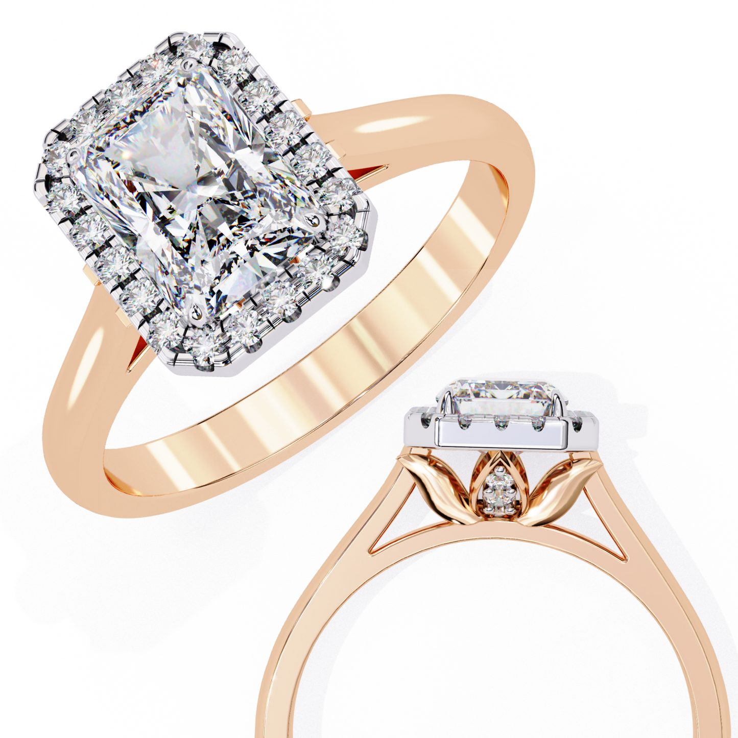 Noche Clara Radiant Solitaire Ring