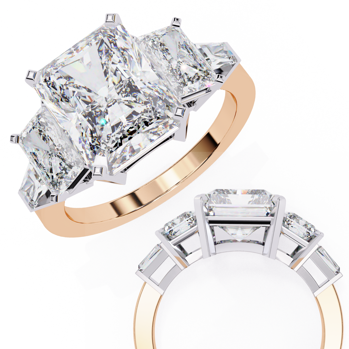 Luz de Vida Radiant Solitaire Ring