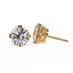 Gioia Pura Round Solitaire Studs