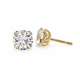 Signature Spark Cushion Solitaire Studs