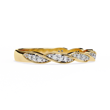 Serenelle d’Amour Twisted Eternity Ring