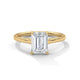 Luminous Oath Emerald Solitaire Ring