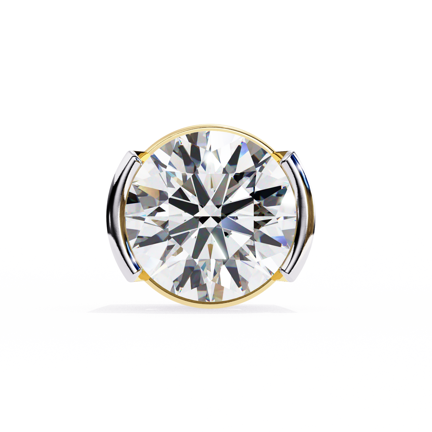 Halorine Solitaire Diamond Earrings