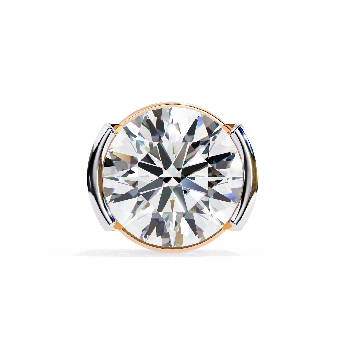 Halorine Solitaire Diamond Earrings