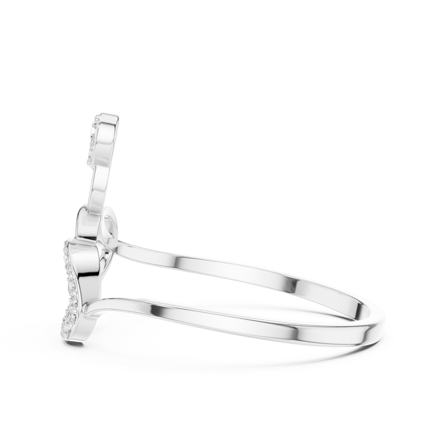 Eclipse Band Diamond Ring