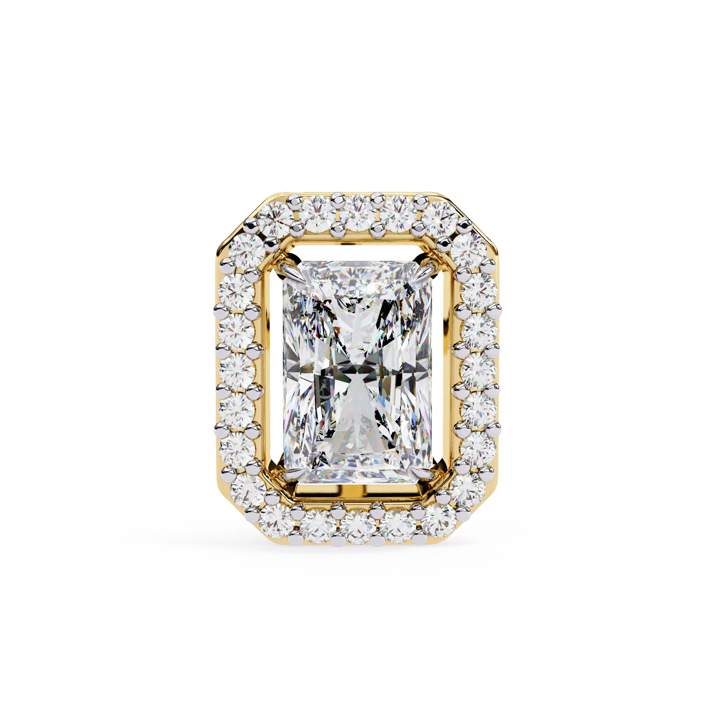 Splendore Classico Radiant Diamond Earrings