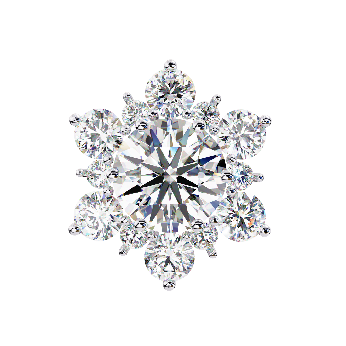 Grazia Lucente Diamond Earrings