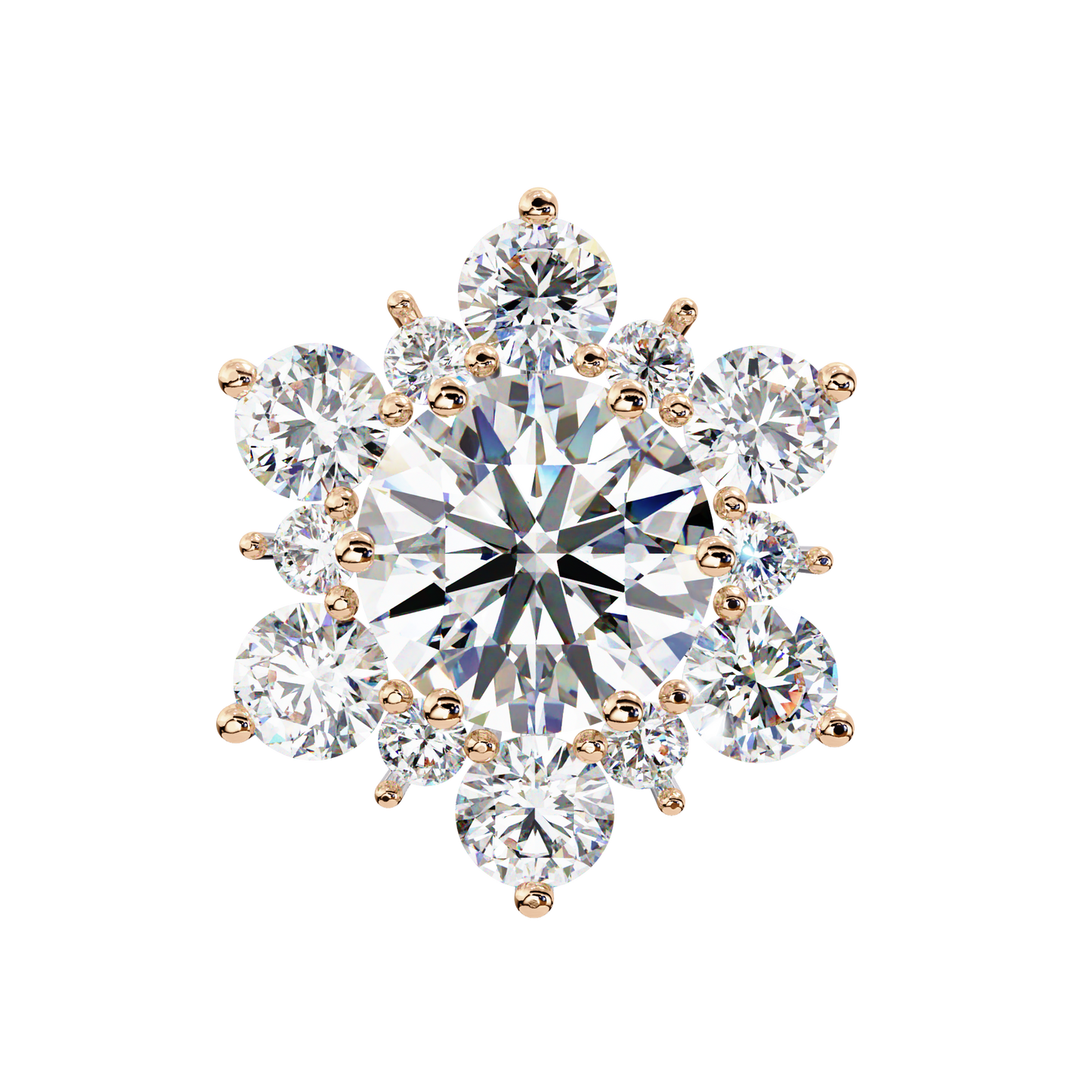 Grazia Lucente Diamond Earrings
