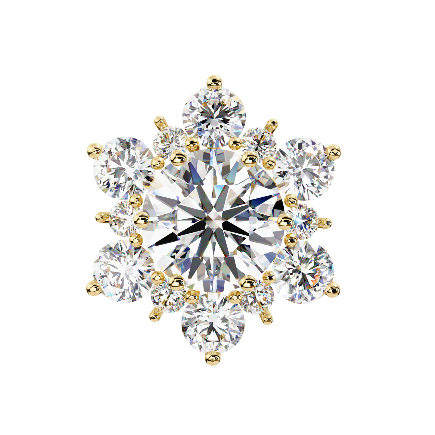 Grazia Lucente Diamond Earrings
