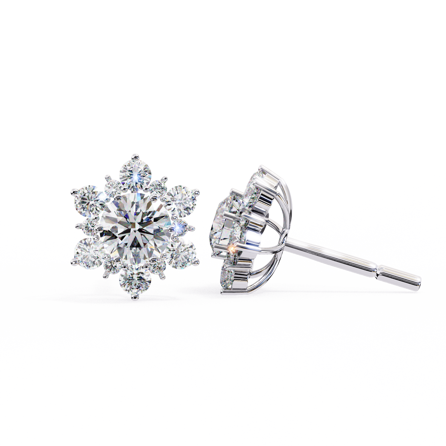 Grazia Lucente Diamond Earrings