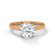 Lustrous Clarity – Classic Diamond Solitaire Ring