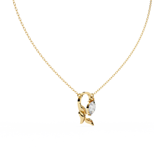 Aveline Rose Marquise Pendant