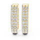 Grandeur Diamond-Encrusted Hoops
