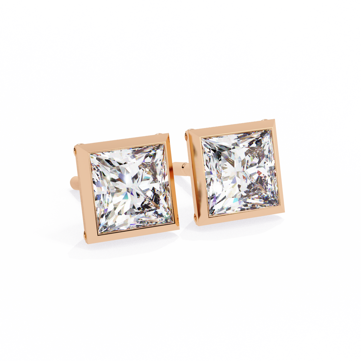 The Majesty Princess Solitaire Studs