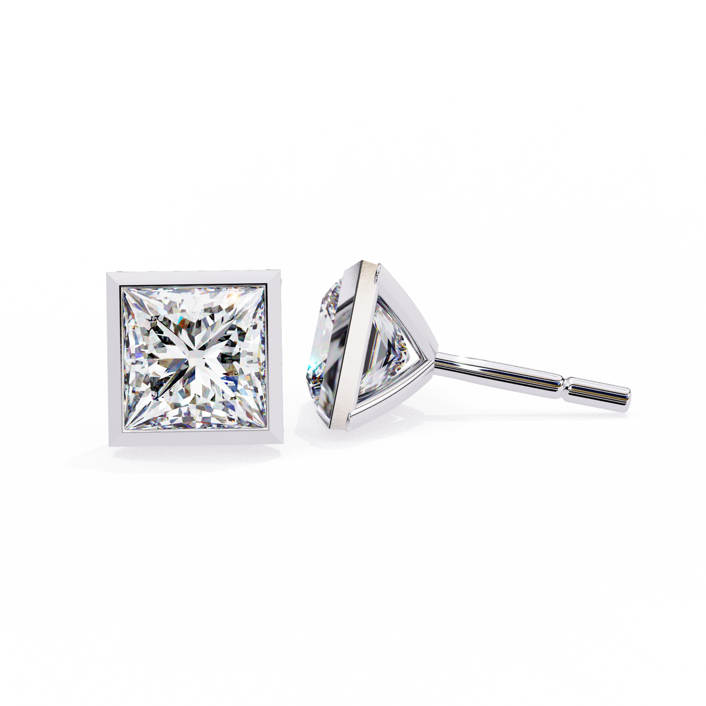 The Majesty Princess Solitaire Studs