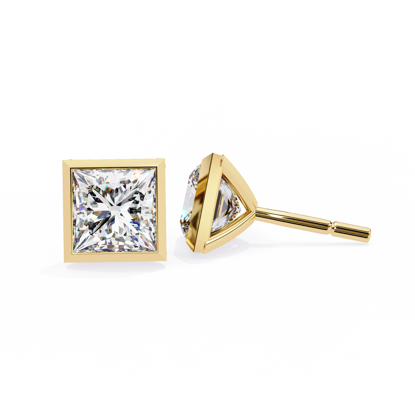 The Majesty Princess Solitaire Studs