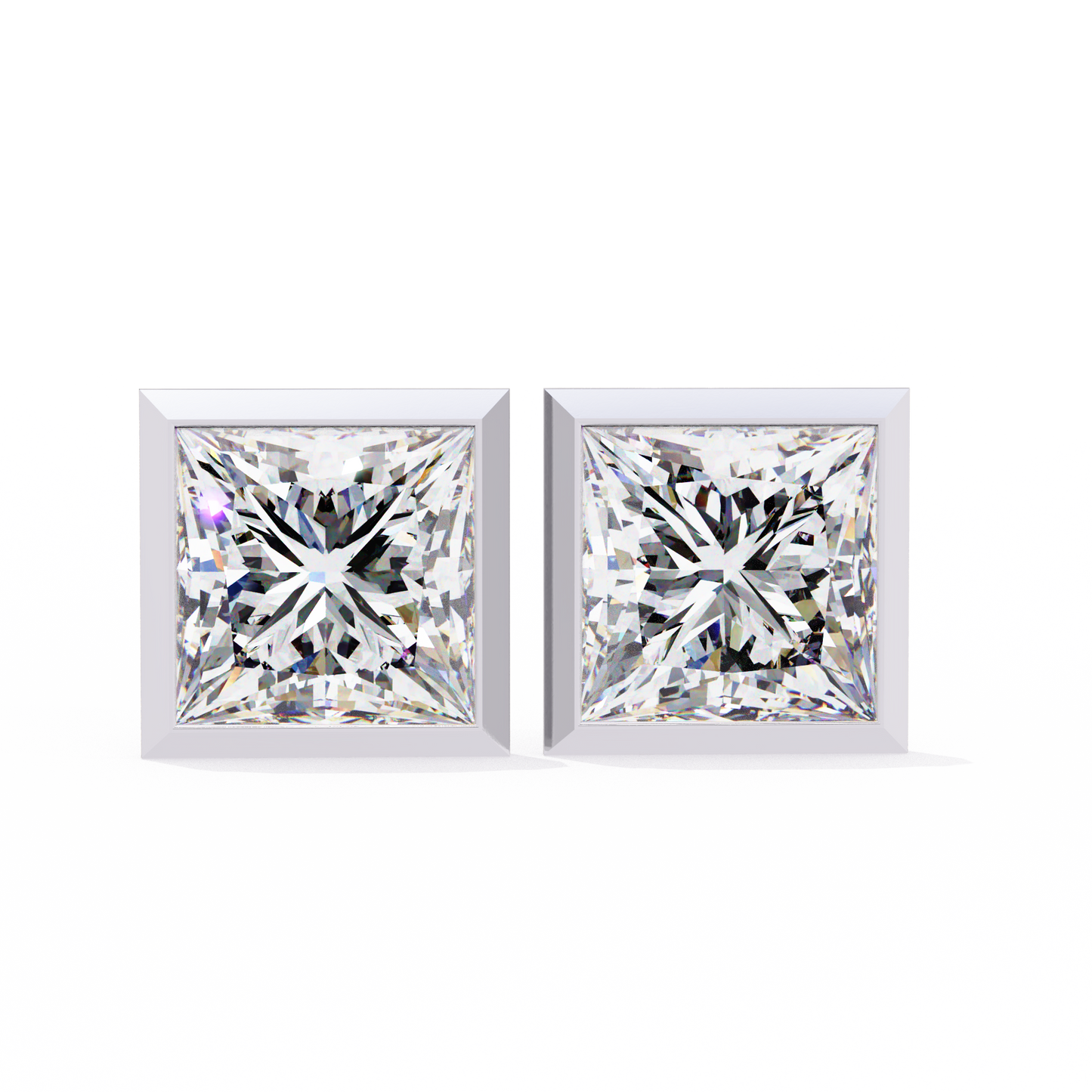 The Majesty Princess Solitaire Studs