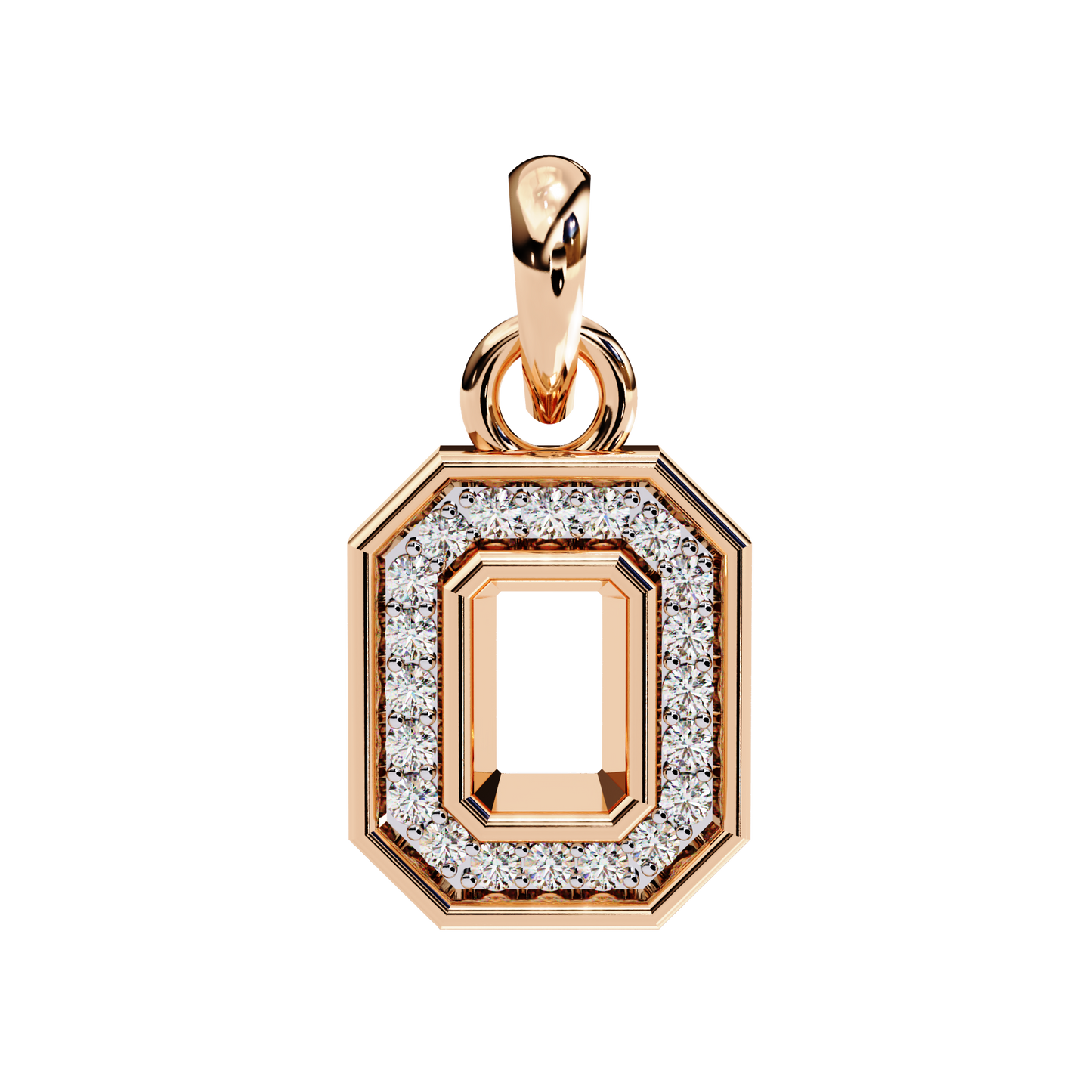 Seloria Petal Diamond Pendant