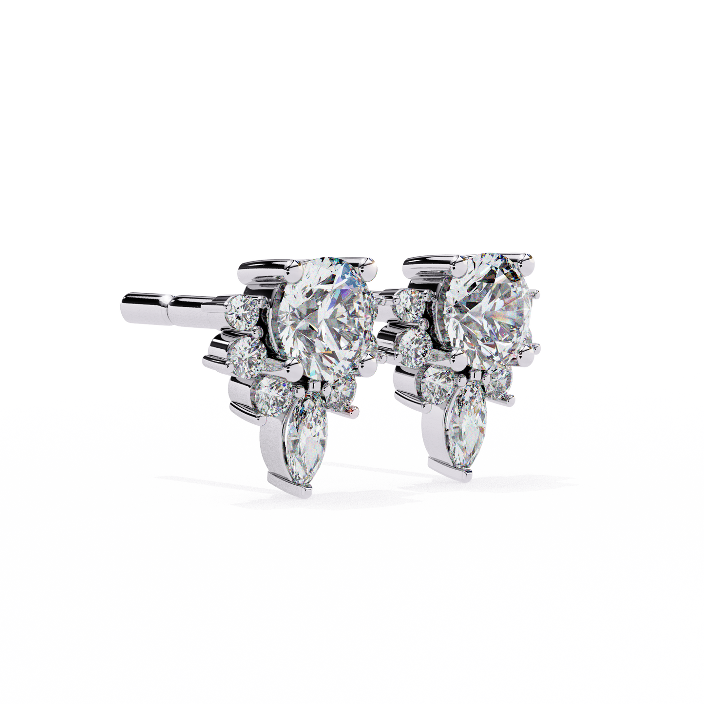 Celestial Fall Diamond Earrings