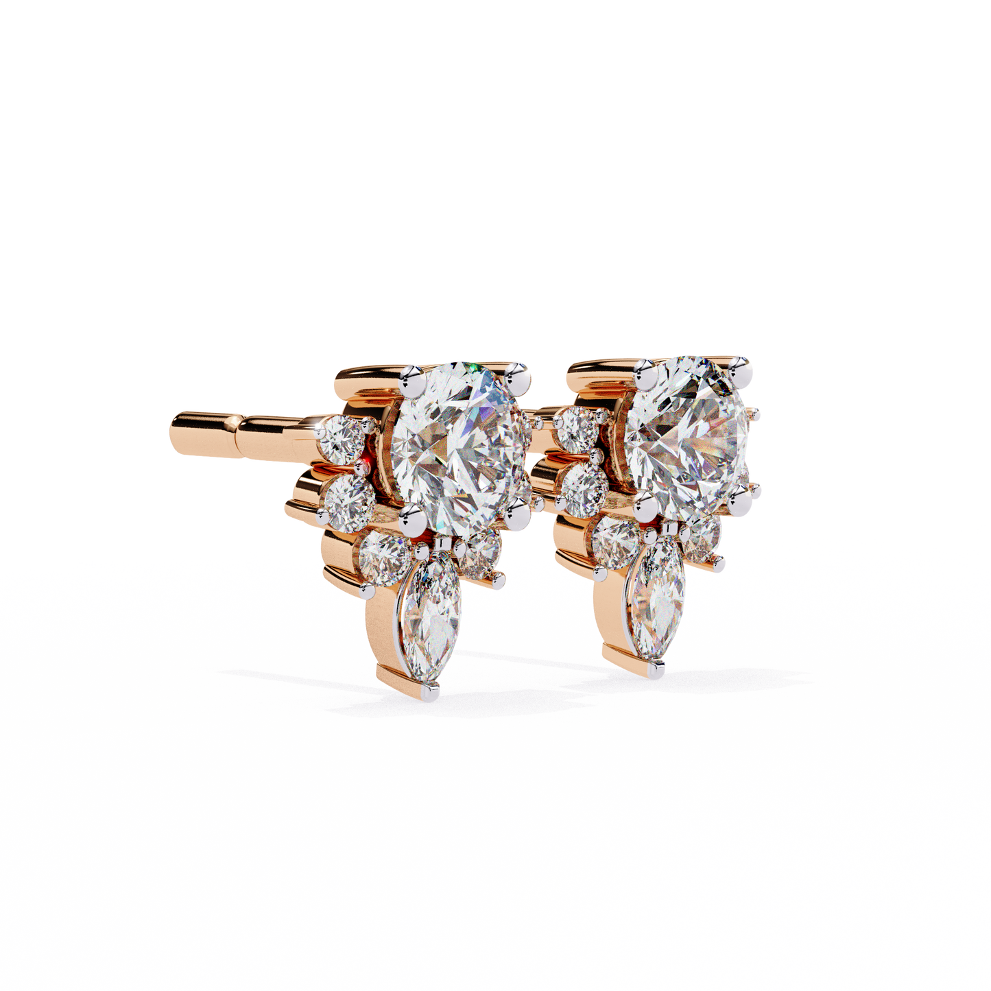 Celestial Fall Diamond Earrings