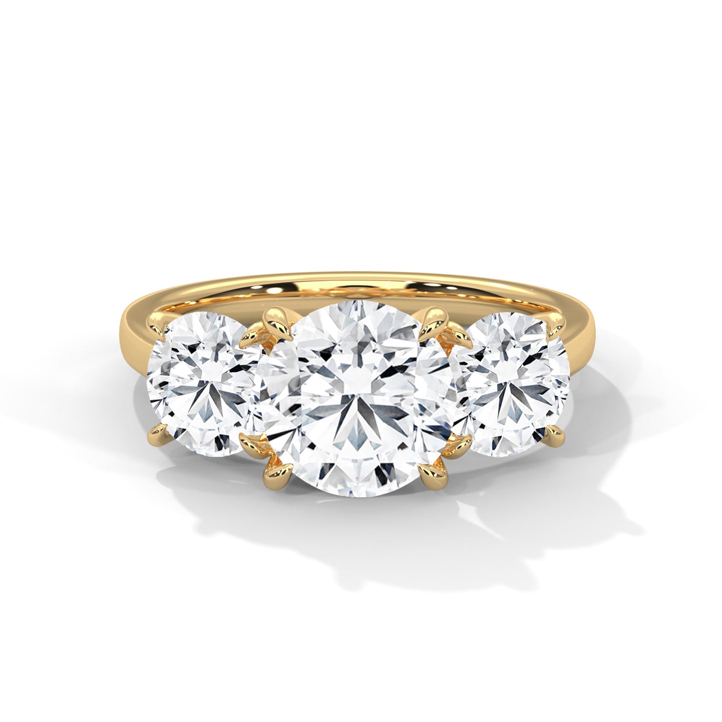 Eternal Ember Round Solitaire Ring