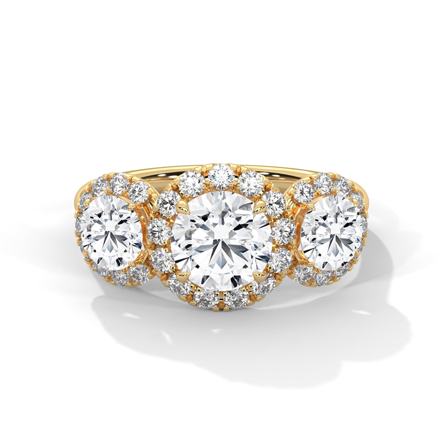 Velora Stone Round Solitaire Ring
