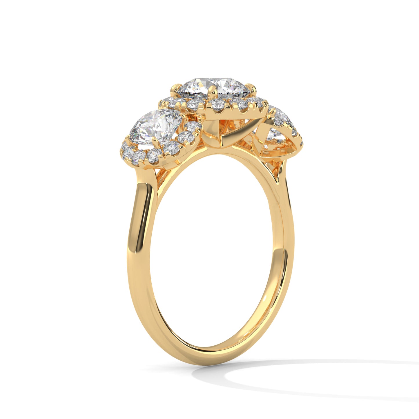 Velora Stone Round Solitaire Ring