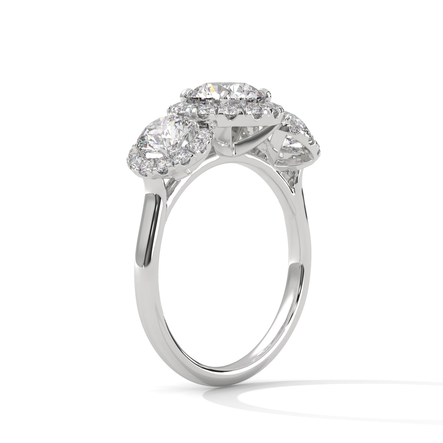 Velora Stone Round Solitaire Ring