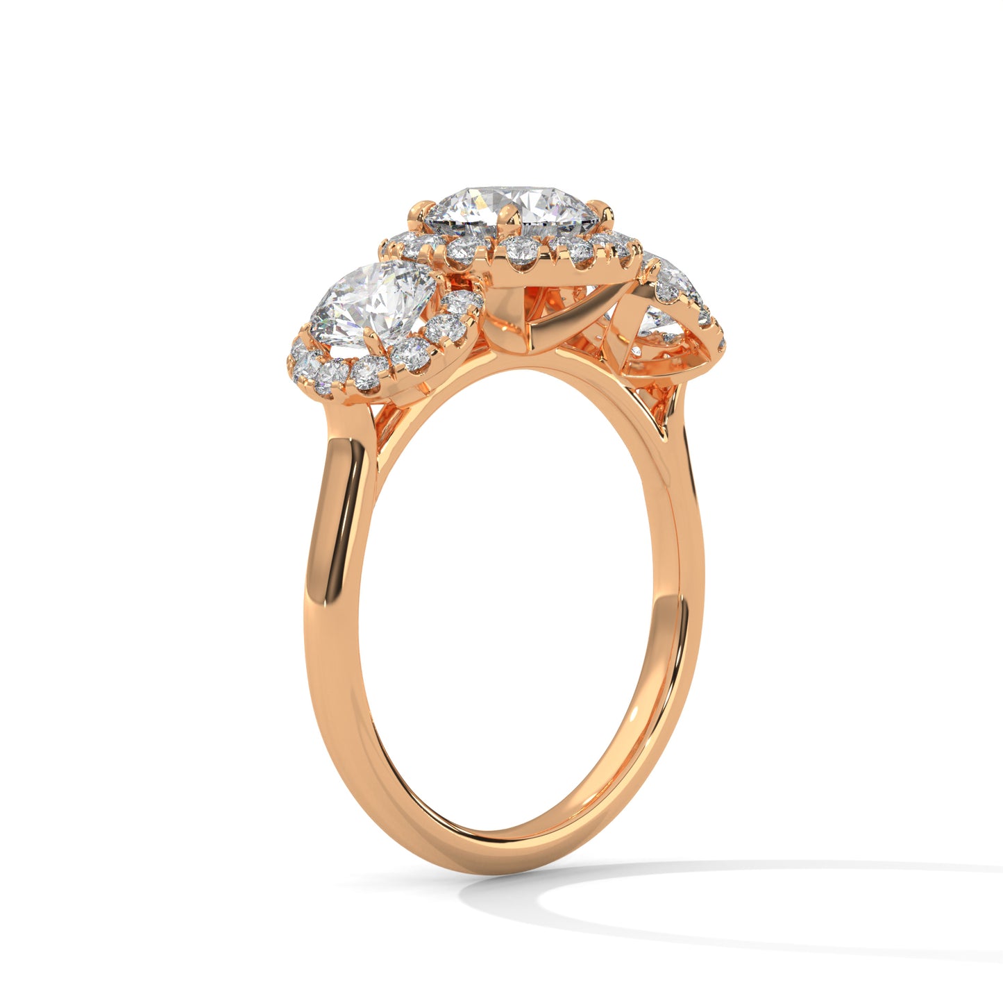 Velora Stone Round Solitaire Ring