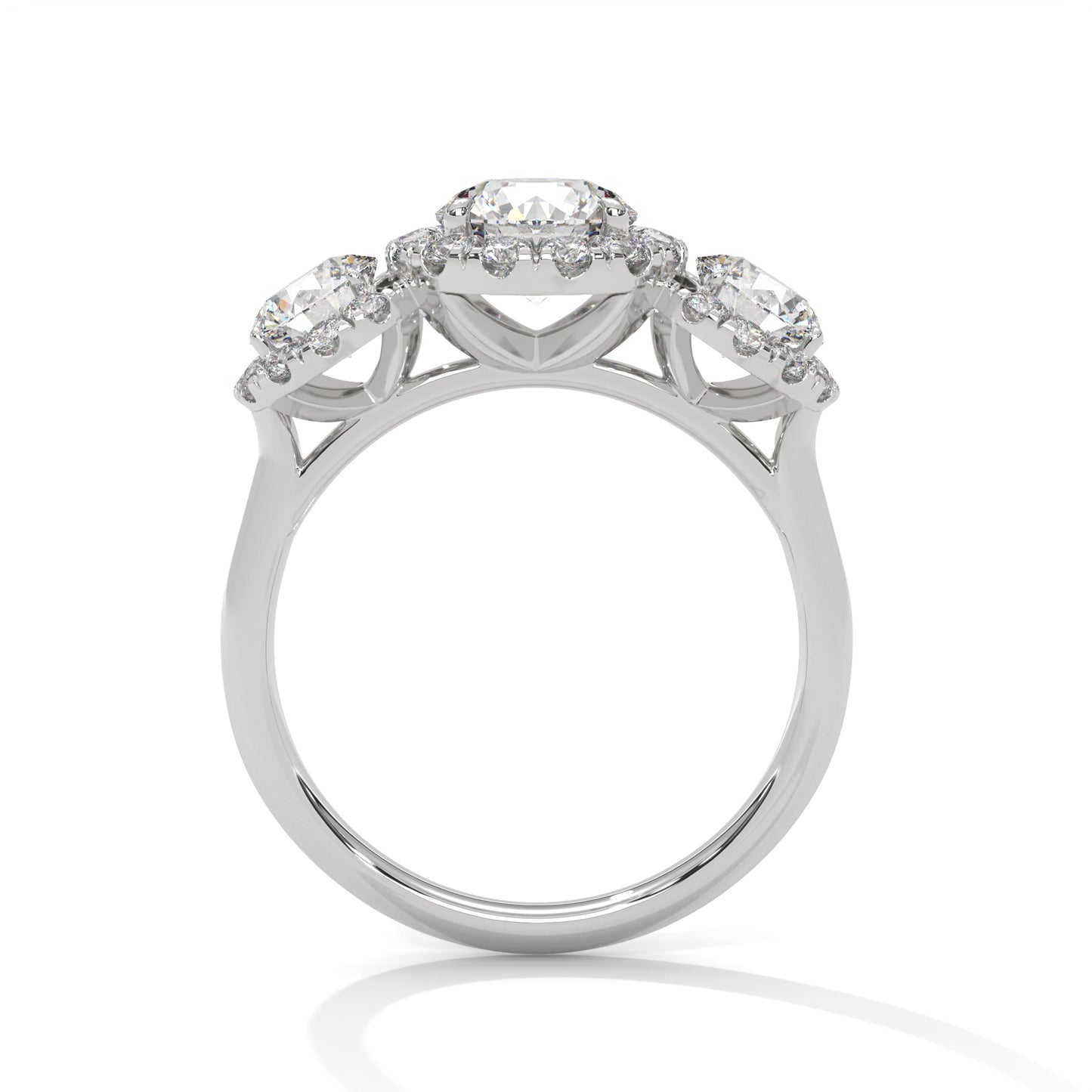 Velora Stone Round Solitaire Ring