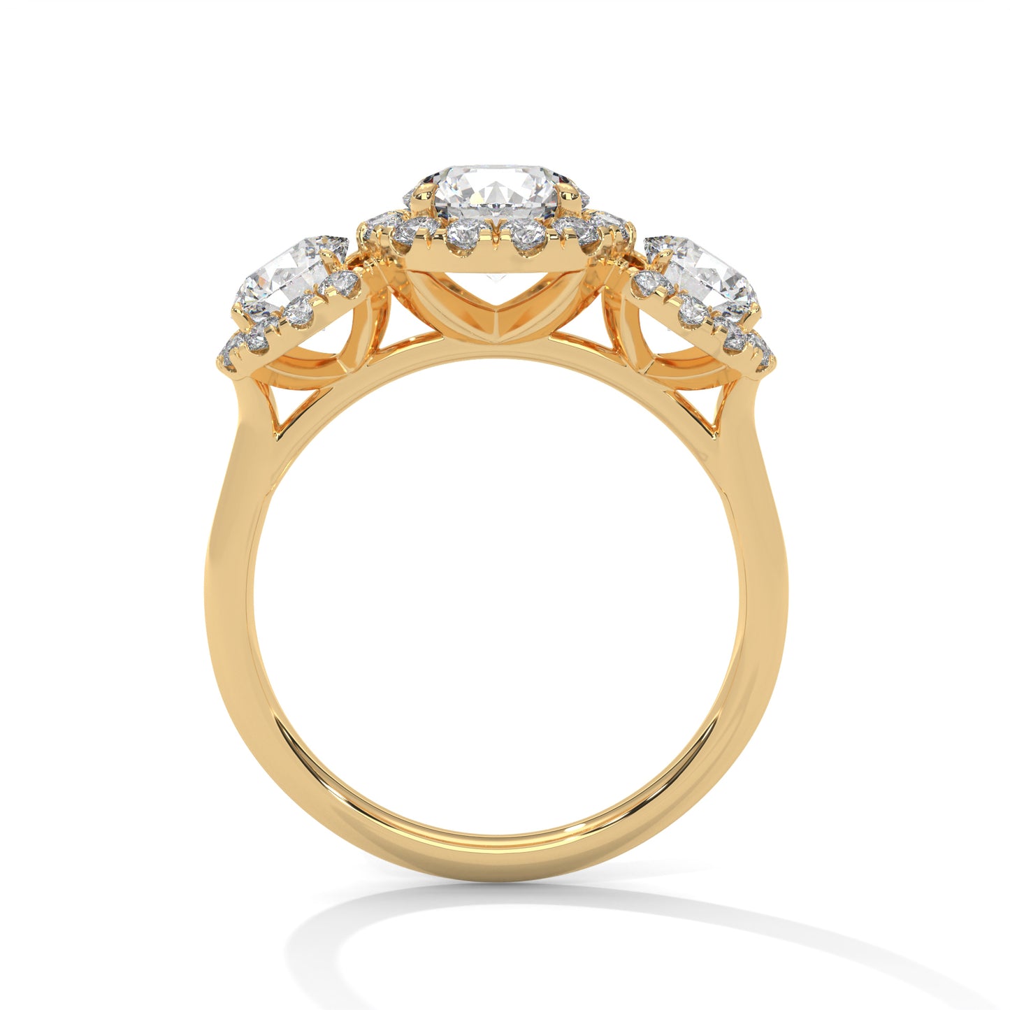 Velora Stone Round Solitaire Ring